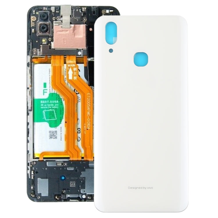 For Vivo X21 Back Cover with Hole (White) - Back Cover by buy2fix | Online Shopping UK | buy2fix
