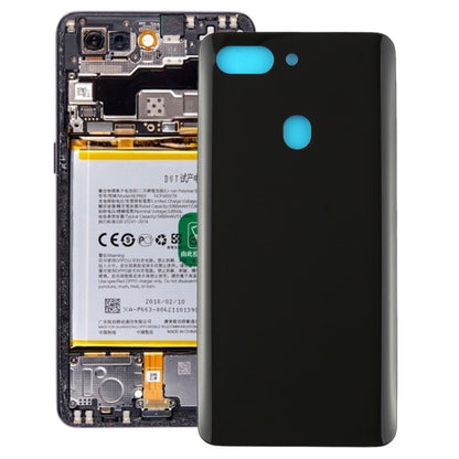 For OPPO R15 Pro Curved Back Cover (Black) - Back Cover by buy2fix | Online Shopping UK | buy2fix