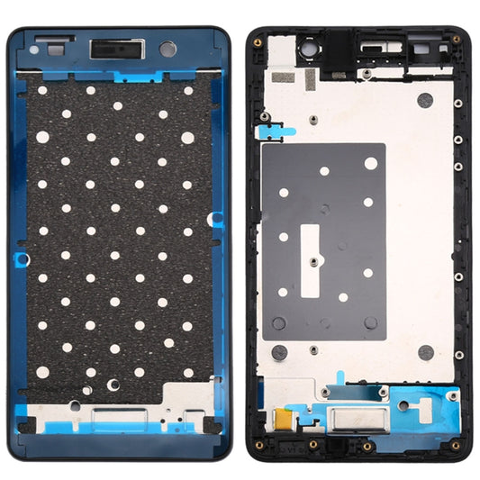 For Huawei Honor 4c Front Housing LCD Frame Bezel Plate(Black) - Frame Bezel Plate by buy2fix | Online Shopping UK | buy2fix