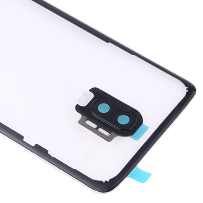 For OnePlus 6T Battery Back Cover with Camera Lens (Transparent) by buy2fix