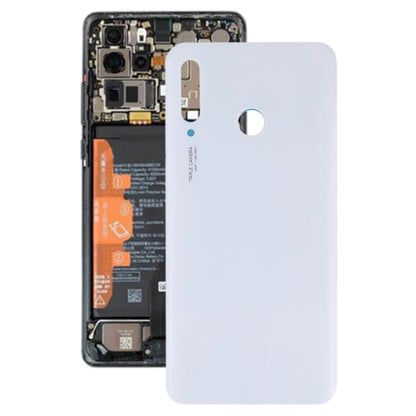 Battery Back Cover for Huawei P30 Lite (24MP)(White) by buy2fix