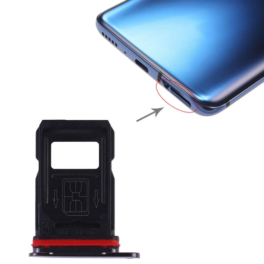 Plateau de carte SIM + plateau de carte SIM pour OnePlus 7 Pro (gris)