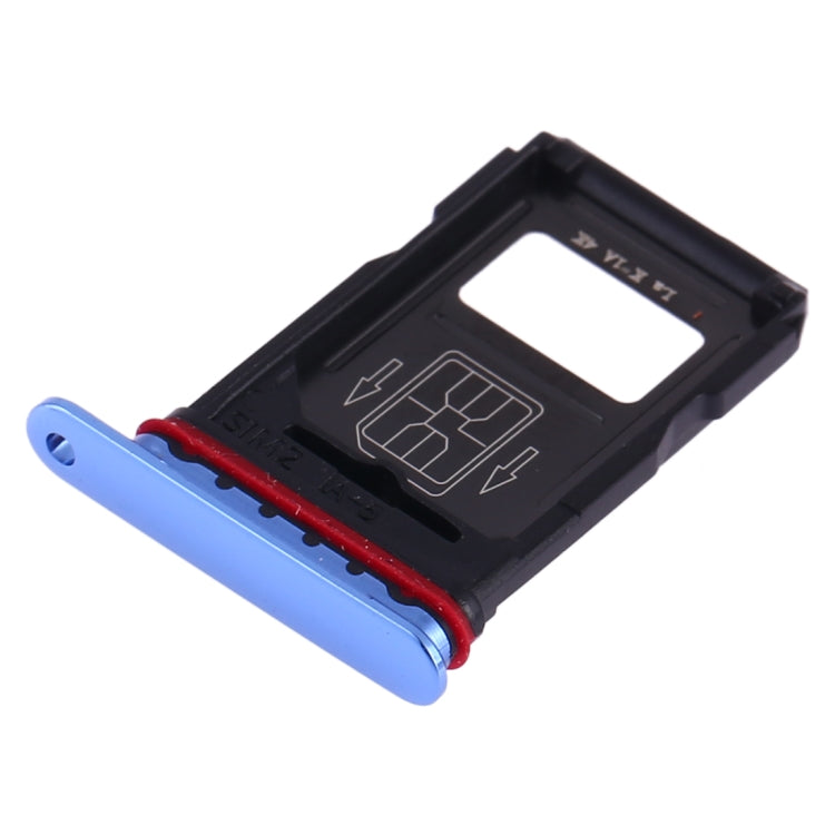 For OnePlus 7 Pro SIM Card Tray + SIM Card Tray (Blue) - Card Tray by buy2fix | Online Shopping UK | buy2fix