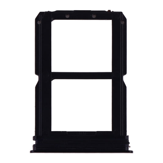 For OnePlus 6T SIM Card Tray + SIM Card Tray (Black) - Card Tray by buy2fix | Online Shopping UK | buy2fix