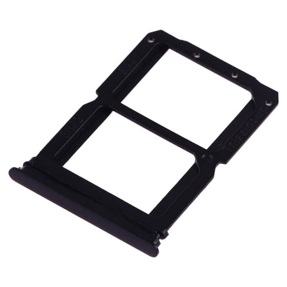 For OnePlus 6T SIM Card Tray + SIM Card Tray (Black) - Card Tray by buy2fix | Online Shopping UK | buy2fix