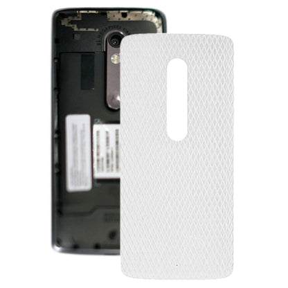 Battery Back Cover for Motorola Moto X Play XT1561 XT1562(White) - Back Cover by buy2fix | Online Shopping UK | buy2fix