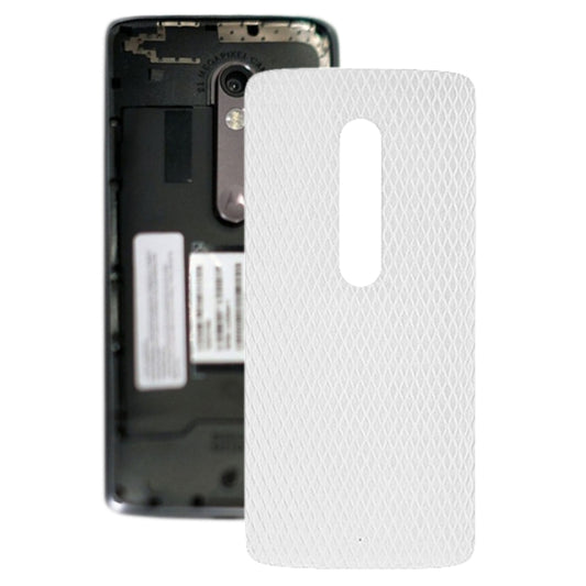 Battery Back Cover for Motorola Moto X Play XT1561 XT1562(White) - Back Cover by buy2fix | Online Shopping UK | buy2fix
