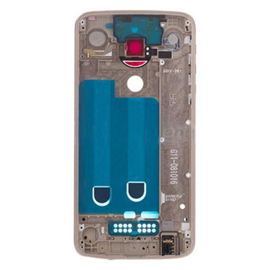 Middle Frame Bezel Plate for Motorola Moto Z Play XT1635(Gold) - Frame Bezel Plate by buy2fix | Online Shopping UK | buy2fix