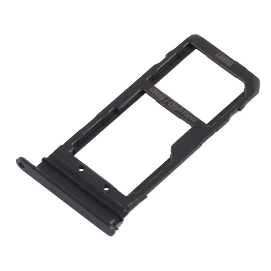 SIM Card Tray + SIM Card Tray / Micro SD Card Tray for HTC U11+(Black) - Others by buy2fix | Online Shopping UK | buy2fix
