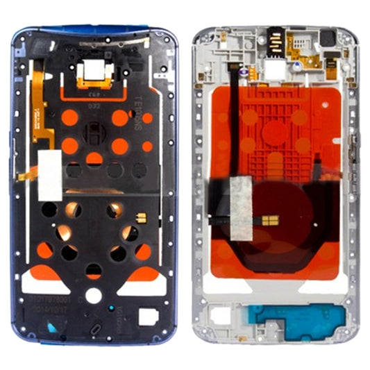 Middle Frame Bezel Plate for Motorola Nexus 6 XT1100(Blue) - Frame Bezel Plate by buy2fix | Online Shopping UK | buy2fix