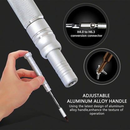 JAKEMY JM-8166 61 in 1 Screwdriver kits Repair Hand Tools Kit - Screwdriver Set by JIAFA | Online Shopping UK | buy2fix
