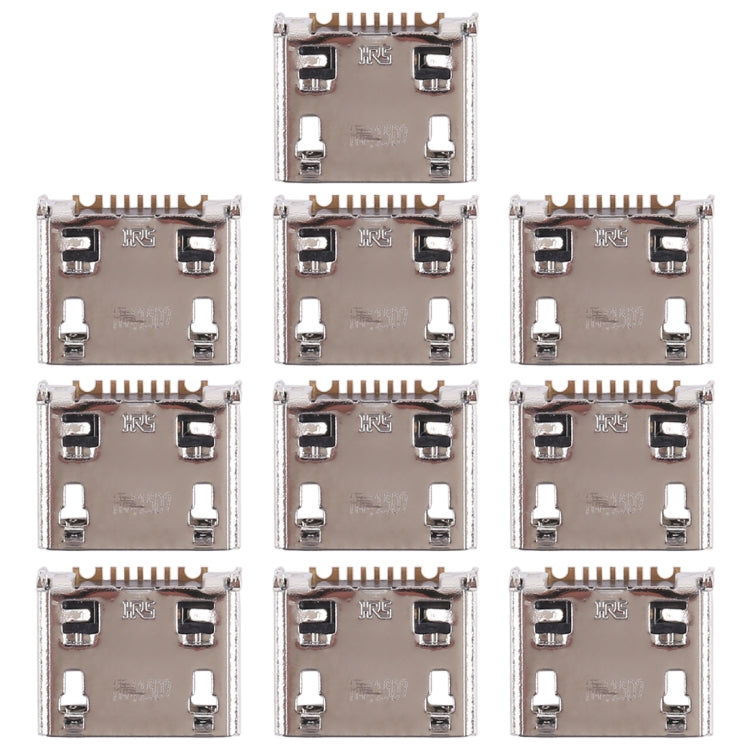 For Galaxy Trend II Duos / S7572 10pcs Charging Port Connector - Tail Connector by buy2fix | Online Shopping UK | buy2fix