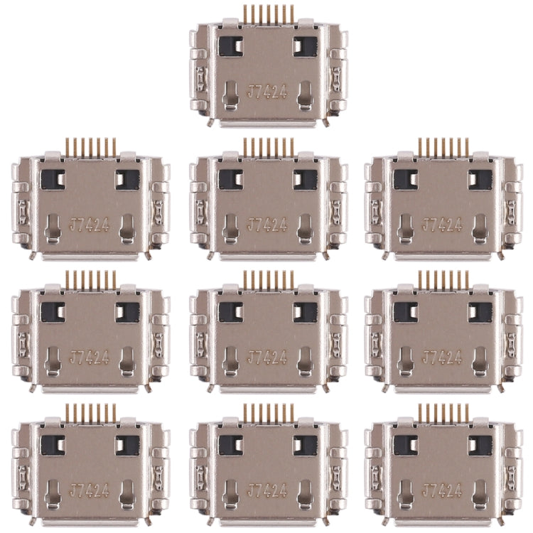 For Omnia W / i8350 10pcs Charging Port Connector - Tail Connector by buy2fix | Online Shopping UK | buy2fix