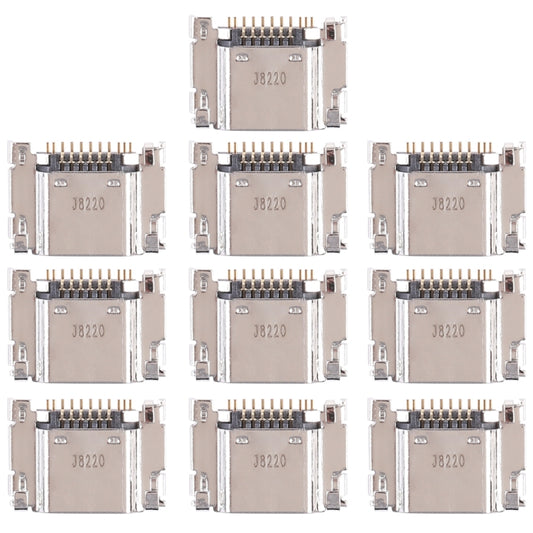 For Galaxy T705 10pcs Charging Port Connector - Tail Connector by buy2fix | Online Shopping UK | buy2fix