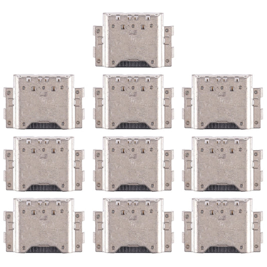 For Galaxy T380 10pcs Charging Port Connector - Tail Connector by buy2fix | Online Shopping UK | buy2fix