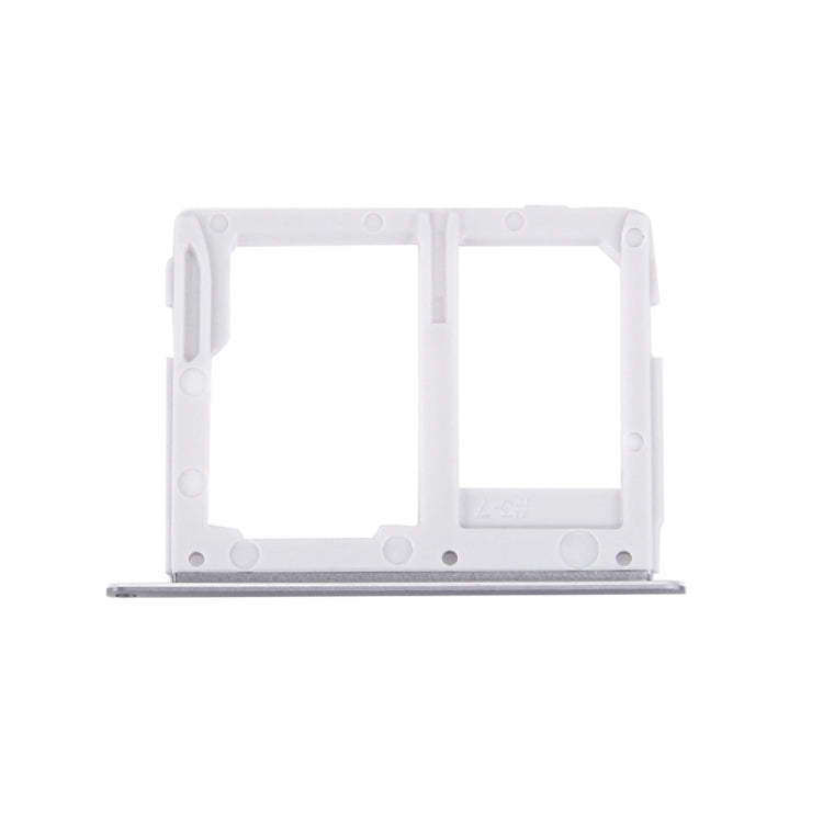For Galaxy C7 / C7000 SIM Card Tray + Micro SD / SIM Card Tray (Grey) - Card Tray by buy2fix | Online Shopping UK | buy2fix