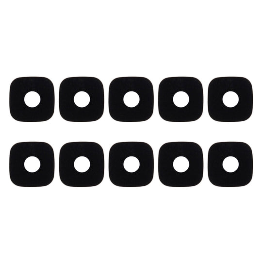 10 PCS pour objectif de caméra arrière Galaxy C9 Pro / C9000 (noir)