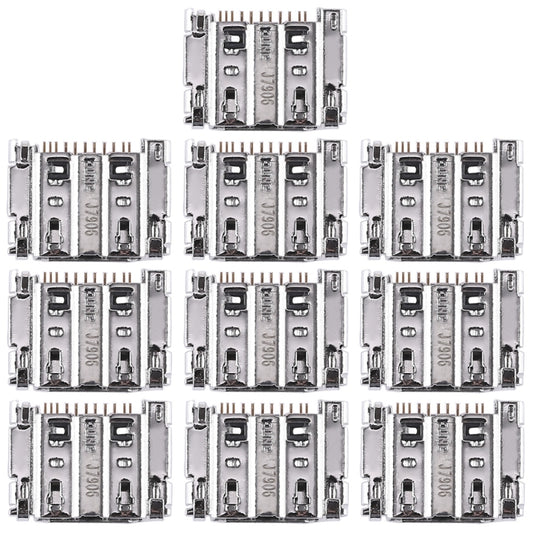 For Galaxy Premier i9260 10pcs Charging Port Connector - Tail Connector by buy2fix | Online Shopping UK | buy2fix
