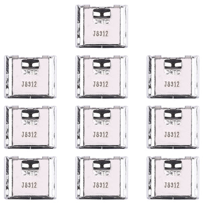 For Galaxy C9000 / C5 Pro / C9 Pro 10pcs Charging Port Connector - Tail Connector by buy2fix | Online Shopping UK | buy2fix