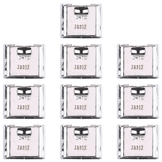 For Galaxy C9000 / C5 Pro / C9 Pro 10pcs Charging Port Connector - Tail Connector by buy2fix | Online Shopping UK | buy2fix