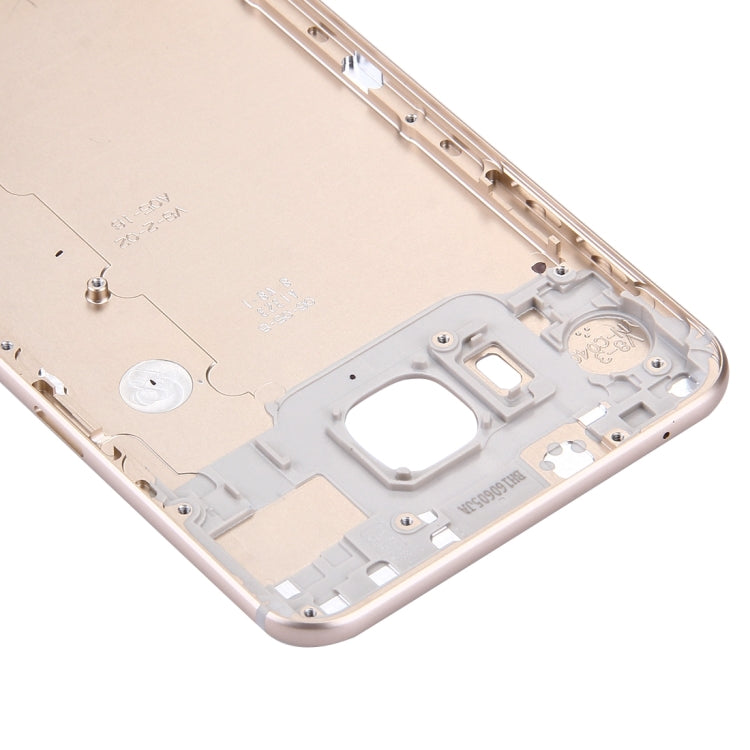 For Galaxy C5 / C5000 Battery Back Cover (Gold) - Back Cover by buy2fix | Online Shopping UK | buy2fix