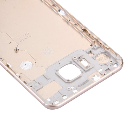 For Galaxy C5 / C5000 Battery Back Cover (Gold) - Back Cover by buy2fix | Online Shopping UK | buy2fix