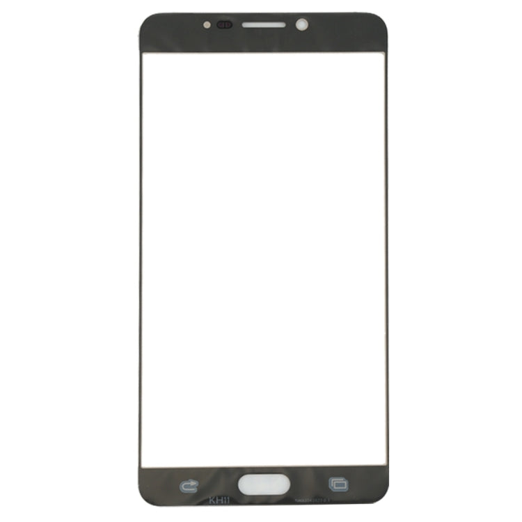 For Samsung Galaxy C9 Pro / C900 10pcs Front Screen Outer Glass Lens (Black) - Outer Glass Lens by buy2fix | Online Shopping UK | buy2fix
