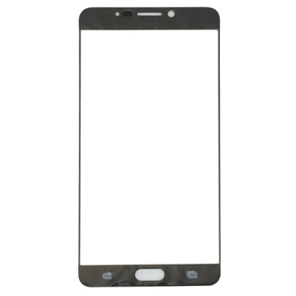 For Samsung Galaxy C9 Pro / C900 10pcs Front Screen Outer Glass Lens (Black) - Outer Glass Lens by buy2fix | Online Shopping UK | buy2fix