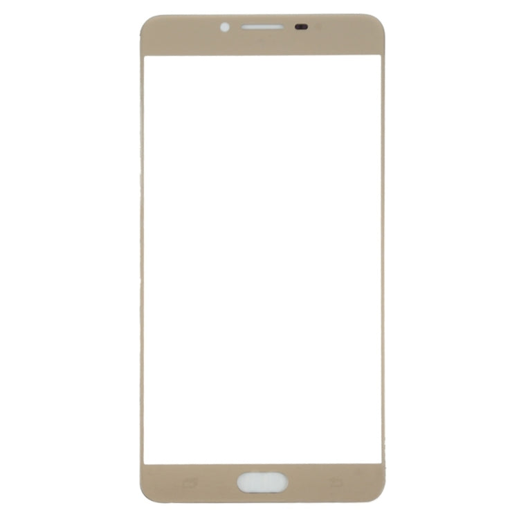 For Samsung Galaxy C9 Pro / C900 10pcs Front Screen Outer Glass Lens (Gold) - Outer Glass Lens by buy2fix | Online Shopping UK | buy2fix