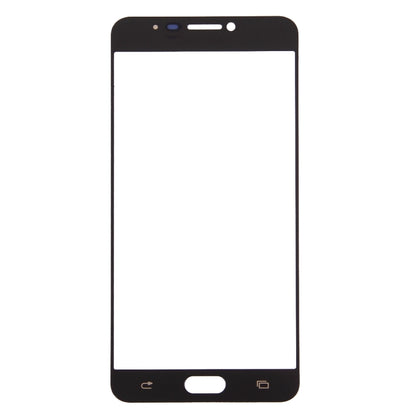 For Samsung Galaxy C7 10pcs Front Screen Outer Glass Lens (Gold) - Outer Glass Lens by buy2fix | Online Shopping UK | buy2fix