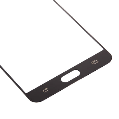 For Samsung Galaxy C7 10pcs Front Screen Outer Glass Lens (Gold) - Outer Glass Lens by buy2fix | Online Shopping UK | buy2fix