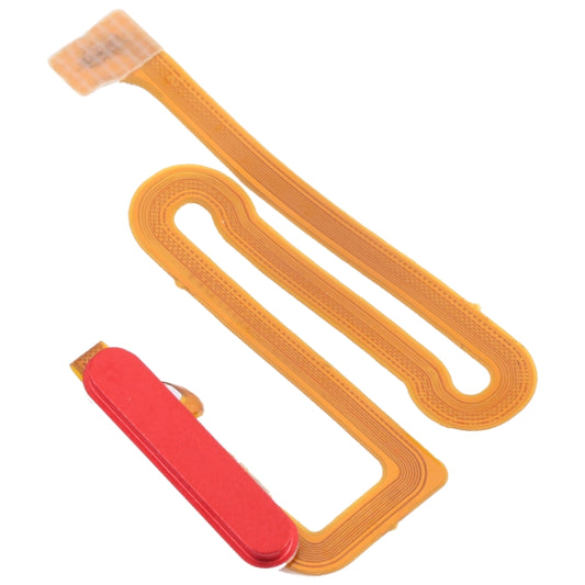 For Samsung Galaxy F12 SM-F1237 Fingerprint Sensor Flex Cable(Red) by buy2fix