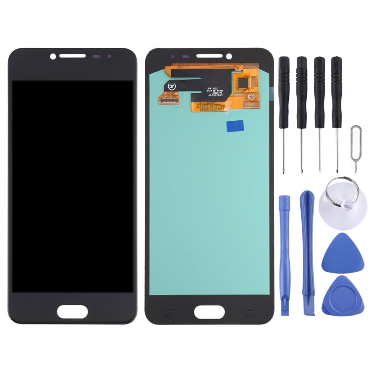 OLED LCD Screen for Samsung Galaxy C5 SM-C5000 With Digitizer Full Assembly (Black) - LCD Screen by buy2fix | Online Shopping UK | buy2fix