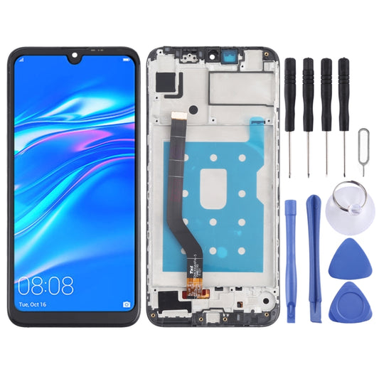 OEM LCD Screen for Huawei Y7 (2019)(Low Version) Digitizer Full Assembly with Frame(Black) - LCD Screen by buy2fix | Online Shopping UK | buy2fix