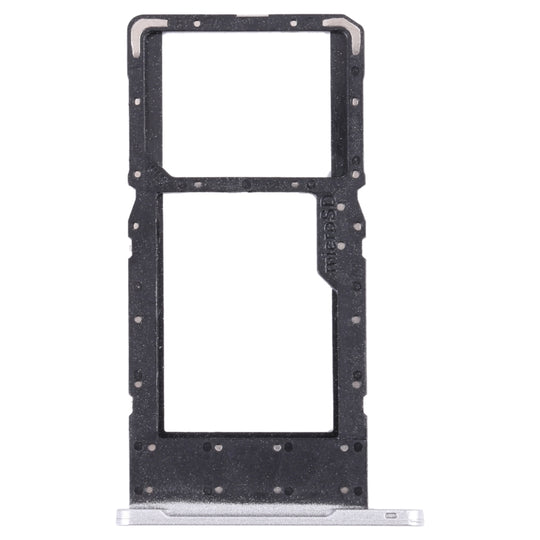 SIM-Kartenfach + Micro-SD-Kartenfach für Samsung Galaxy Tab A7 Lite SM-T225 (Silber)