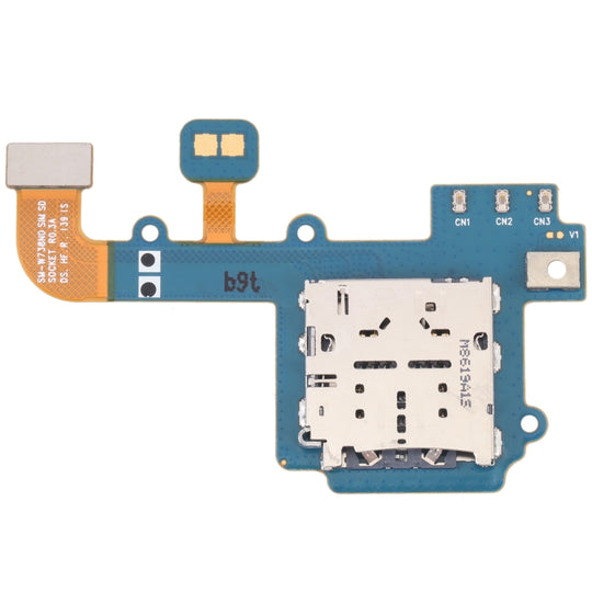 Prise de support de carte SIM d'origine avec câble flexible pour Samsung Galaxy Book2 SM-W738
