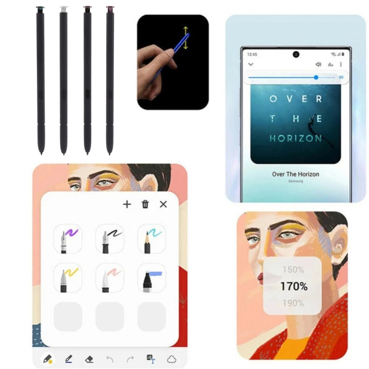 For Samsung Galaxy S22 Ultra 5G SM-908B Screen Touch Pen, Bluetooth Not Supported(White) - Stylus Pen by buy2fix | Online Shopping UK | buy2fix