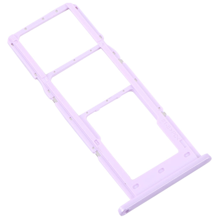 For Samsung Galaxy F14 5G Original SIM Card Tray + SIM Card Tray + Micro SD Card Tray (Purple) - Card Tray by buy2fix | Online Shopping UK | buy2fix