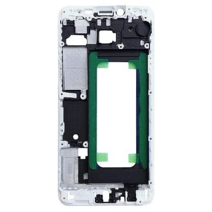 For Galaxy C5 Front Housing LCD Frame Bezel Plate (White) - Frame Bezel Plate by buy2fix | Online Shopping UK | buy2fix