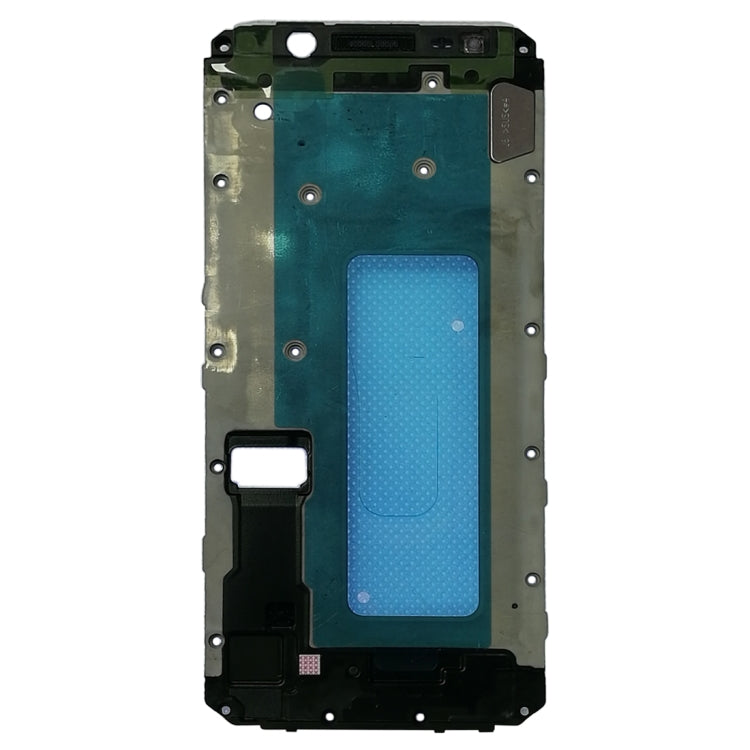 For Galaxy On6 / J6 / J600 Front Housing LCD Frame Bezel Plate (Black) - Frame Bezel Plate by buy2fix | Online Shopping UK | buy2fix