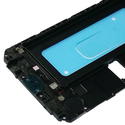 For Galaxy On6 / J6 / J600 Front Housing LCD Frame Bezel Plate (Black) - Frame Bezel Plate by buy2fix | Online Shopping UK | buy2fix