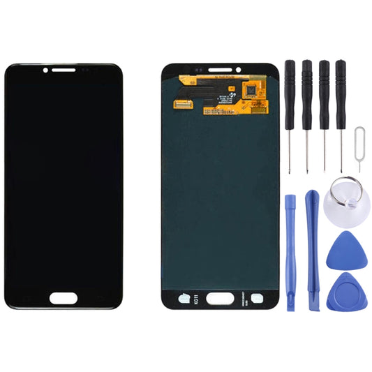 Original LCD Display + Touch Panel for Galaxy C5 / C5000(Black) - LCD Screen by buy2fix | Online Shopping UK | buy2fix