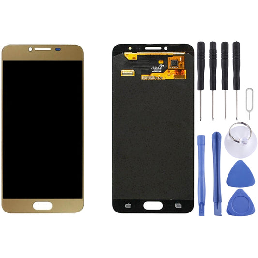 Original LCD Display + Touch Panel for Galaxy C5 / C5000(Gold) - LCD Screen by buy2fix | Online Shopping UK | buy2fix