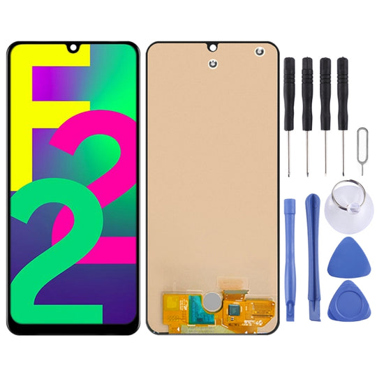 Ensemble complet d'écran LCD et de numériseur d'origine pour Samsung Galaxy F22