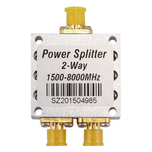 1500-8000MHz SMA Female Adapter 2-Way Power Splitter - Power Splitter by buy2fix | Online Shopping UK | buy2fix