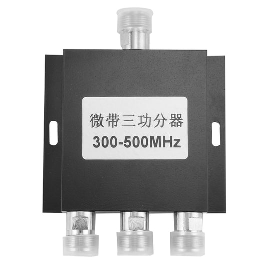 300-500MHz N Female Adapter 3-Way Micro-strip Power Splitter - Power Splitter by buy2fix | Online Shopping UK | buy2fix