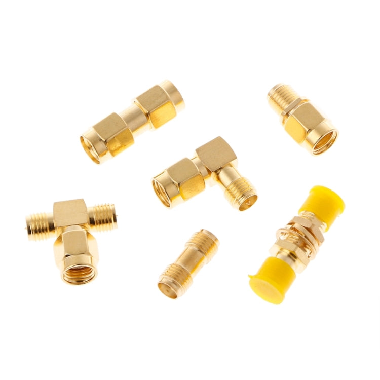 18 PCS / Set SMA Male Female Connector Kit Antenna Plug Converter Coaxial Adapter Set - Connector by buy2fix | Online Shopping UK | buy2fix