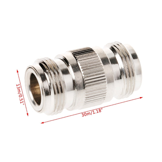 N-Type Double Female Jacks RF Coupler WiFi Coaxial Antenna Adapter Barrel Connector - Connector by buy2fix | Online Shopping UK | buy2fix