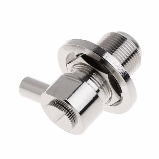 UHF Female SO239 Right Angle RF Connector for RG58 / RG142 LMR195 Coaxial Cable - Connector by buy2fix | Online Shopping UK | buy2fix