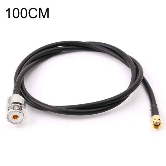 RG58 UHF Female to SMA Male Connecting Cable, Length: 100cm - Cable by buy2fix | Online Shopping UK | buy2fix